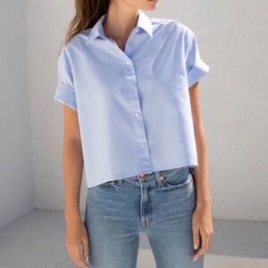 AYR Blue Button Down Shirt